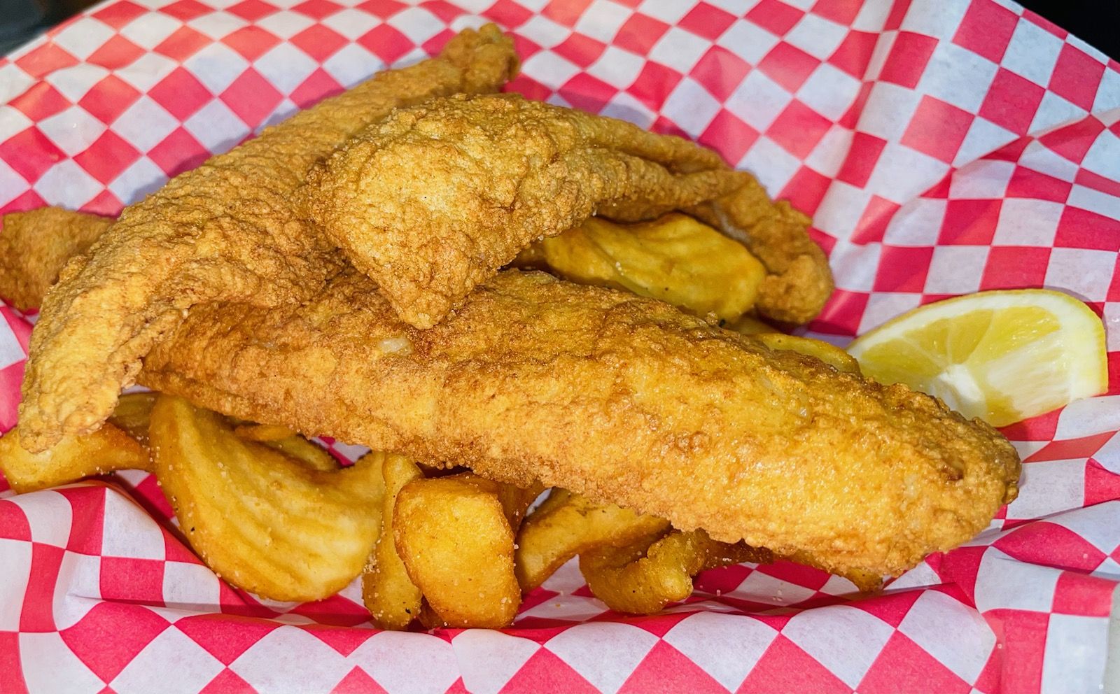 Food Flounder Basket