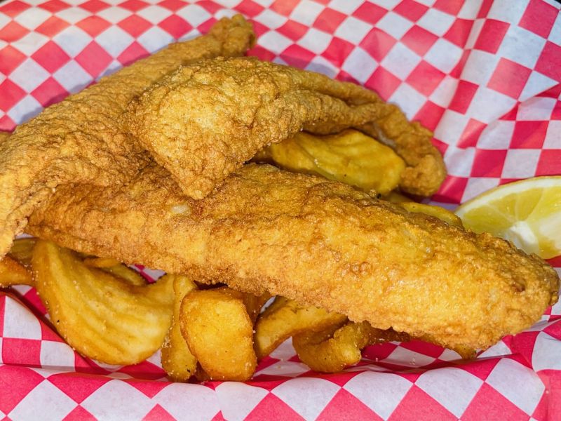 Food Flounder Basket