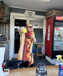 Alley Bites Hot Dog Man Alley Bites Hot Dog Man